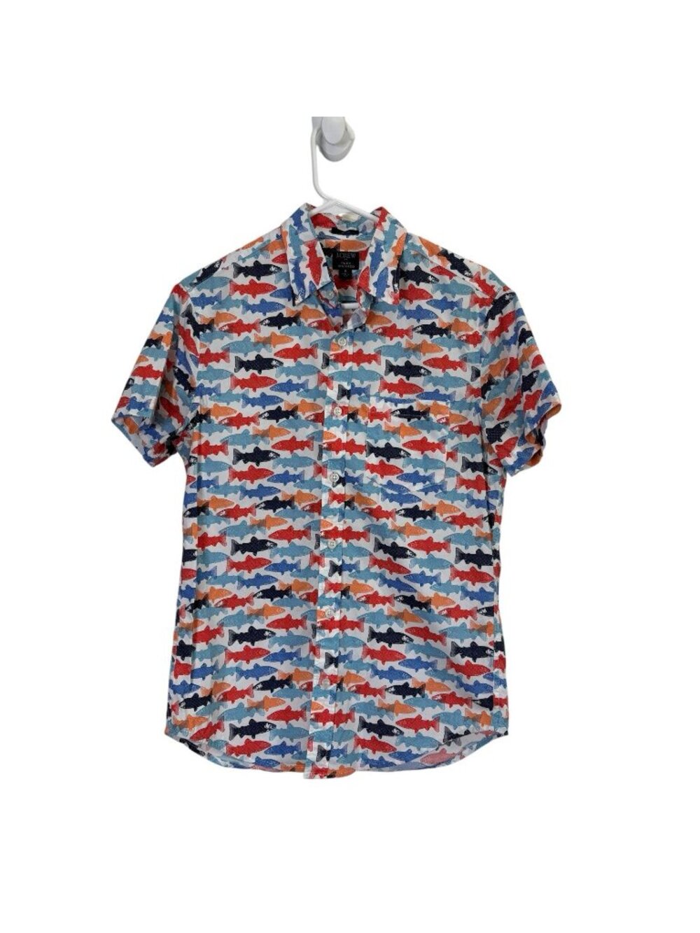 J Crew Trout Button Front Shirt AU528